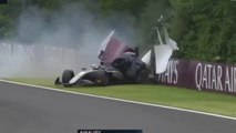 Formula 2 2024 Hungary Feature Race Cordeel Big Crash