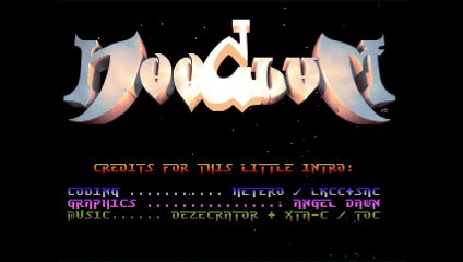 PC Cracktro - Superior Art Creations by Hoodlum