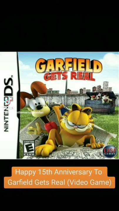 Happy 15th Anniversary To Garfield Gets Real (Video Game)