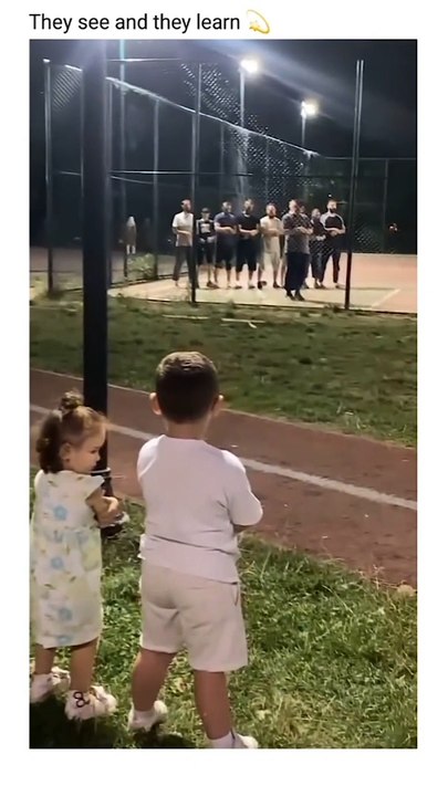They see and they learn