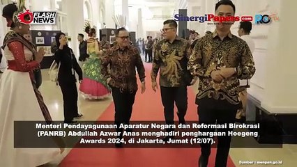 Menteri Abdullah Azwar Anas Serahkan Penghargaan Polisi Inovatif Hoegeng Awards 2024