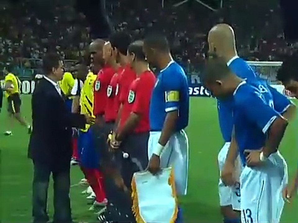COPA 2007 - Brazil vs. Ecuador - 1.Half