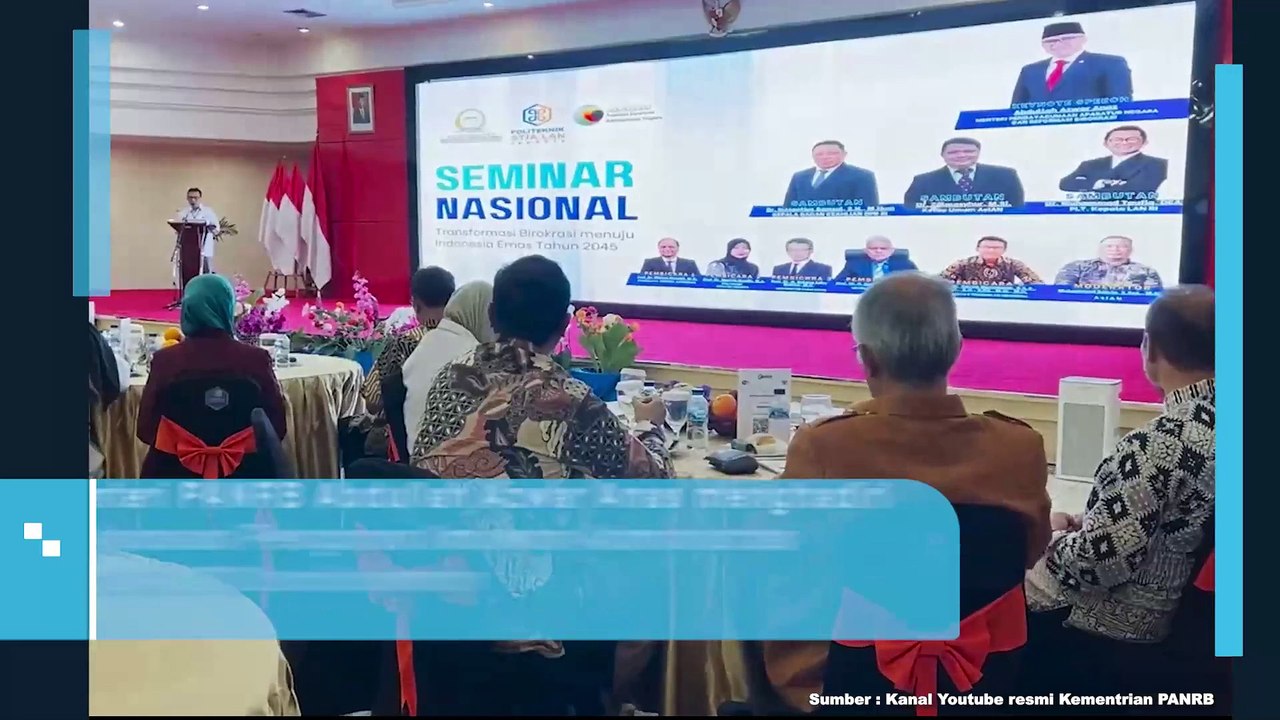 Menteri PANRB Asosiasi Ilmuwan Administrasi Negara Berperan Dukung Reformasi Birokrasi Berdampak