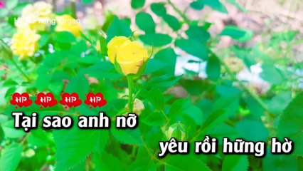 Karaoke Anh Đã Thay Lòng Tone Nữ Nhạc Sống Mới - Hoài Phong Organ