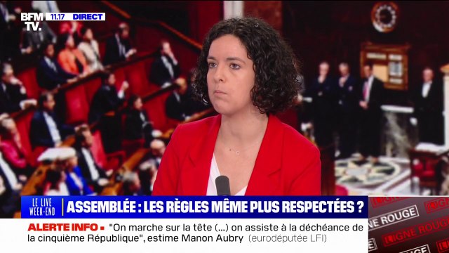 Manon Aubry estime que le Nouveau Front populaire représente un cordon sanitaire contre l'extrême droite
