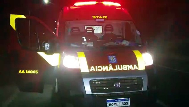 Motociclista fica ferido em acidente, e motorista foge sem prestar socorro