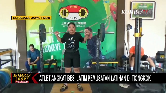 Targetkan 3 Medali Emas di PON Aceh-Sumut, Atlet Angkat Besi Jatim Latihan di Tiongkok 1 Bulan