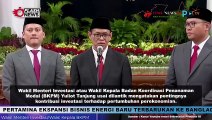 KETERANGAN PERS PASCA PELANTIKAN 3 WAKIL MENTERI DI ISTANA NEGARA