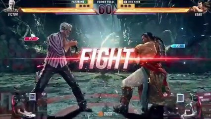 Insane Revenge match | Farzeen (Victor) vs Knee (Bryan) BAAZ GAUNTLET - Tekken 8