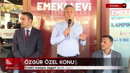Özel: En düşük emekli maaşını asgari ücret yapsın Tayyip Bey’e teşekkür edeceğim