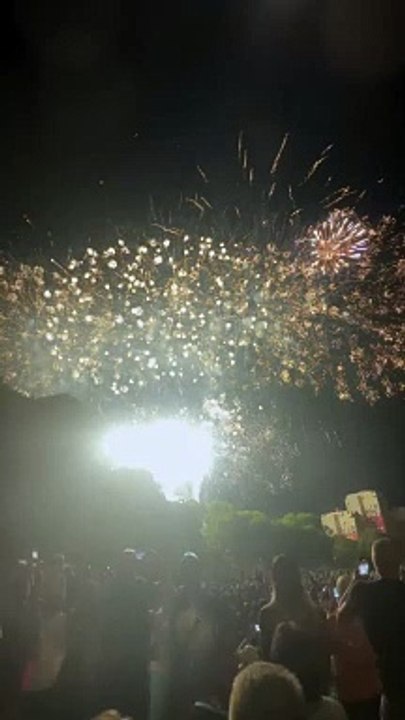 Fête Nationale  Le Feu d’artifice du 14 juillet 2023  Grenoble #14juillet #fetenational #france (34)