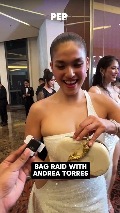 Andrea Torres Bag Raid | #GMAGala2024 #shorts