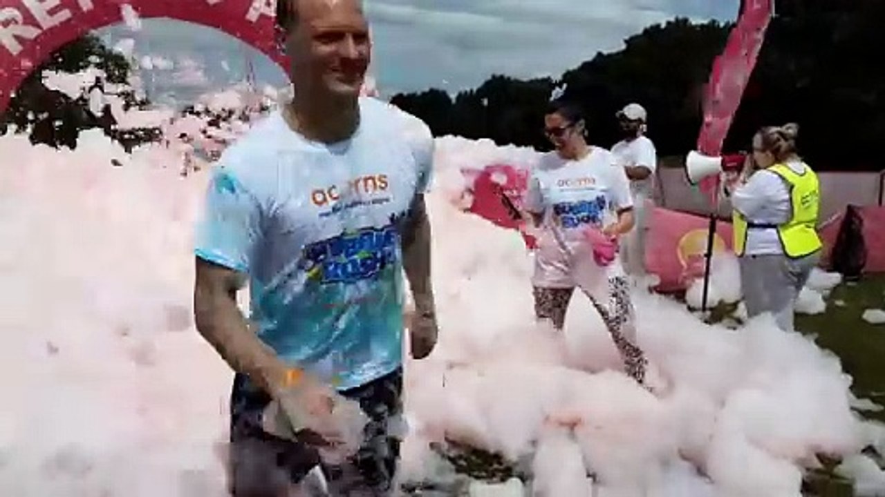 Acorns Children's Hospice's Bubble Rush