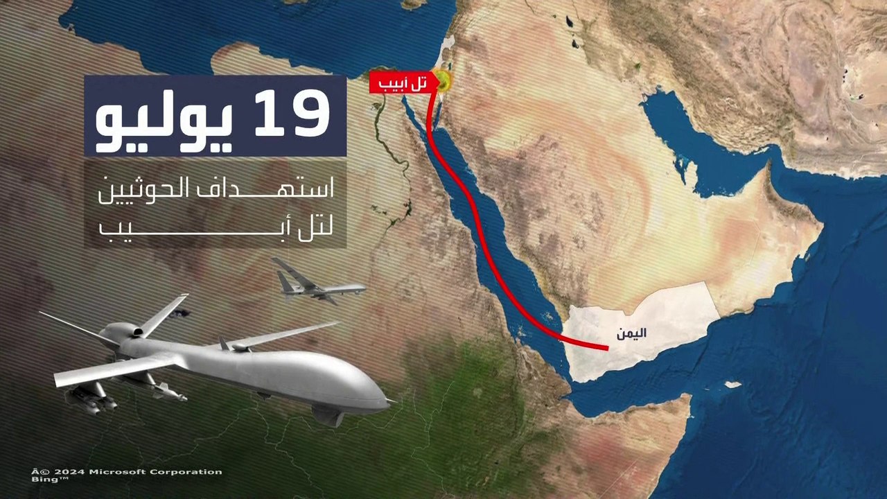 بدأت باستهداف تل أبيب.. كيف تصاعدت المواجهات بين إسرائيل والحوثيين؟
