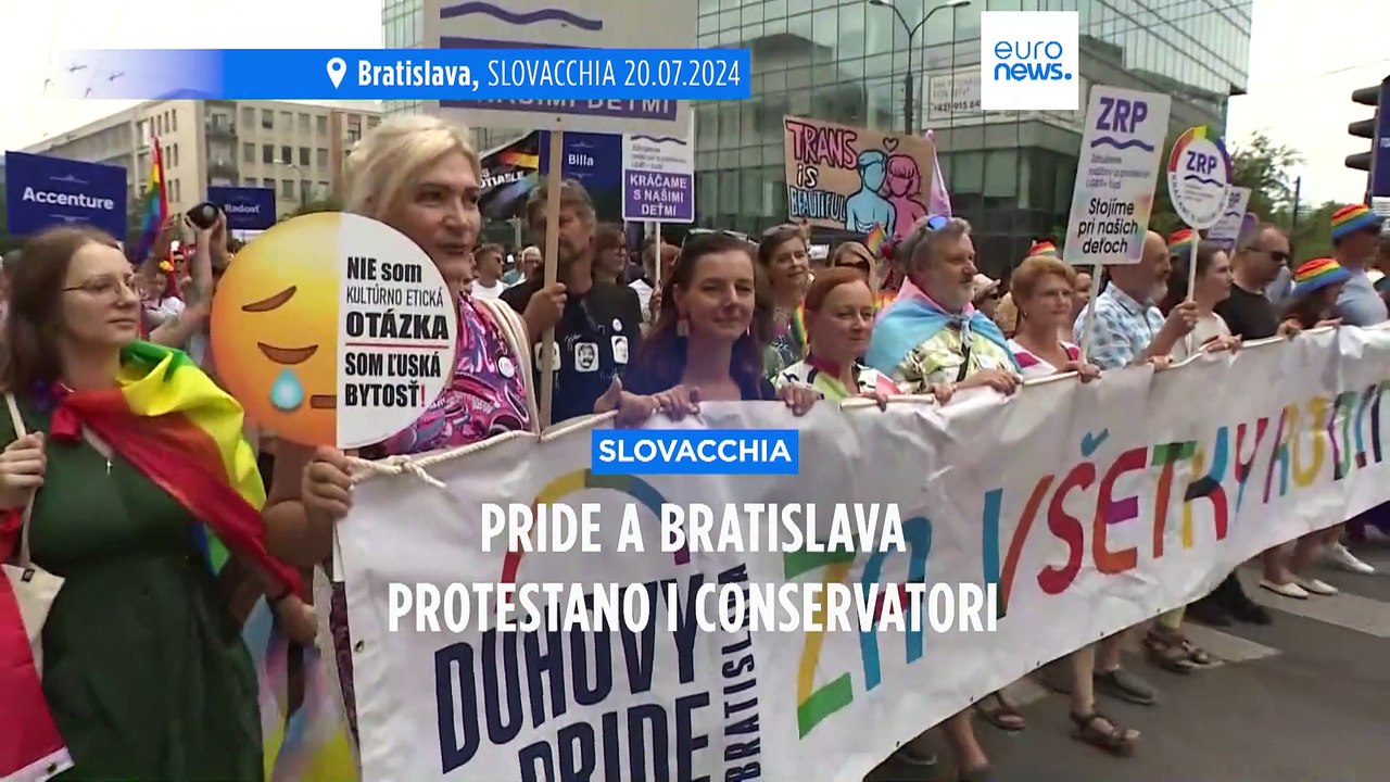 Slovacchia: contro-manifestazione e rischio attentati durante il pride a Bratislava