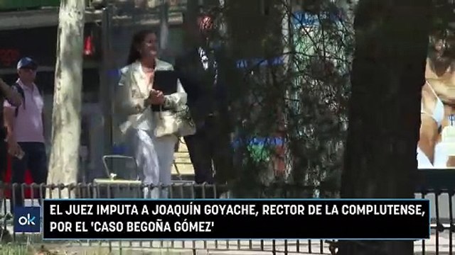 El juez imputa a Joaquín Goyache, rector de la Complutense, por el 'caso Begoña Gómez'
