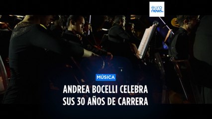 Andrea Bocelli celebra sus 30 años de carrera con unos emocionantes conciertos en la Toscana