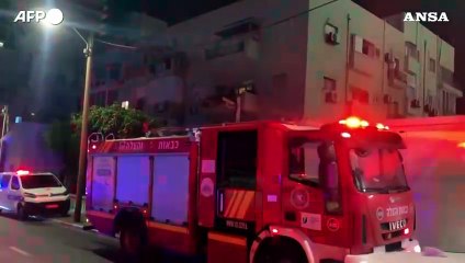 Drone esplode sul centro di Tel Aviv, un morto e feriti