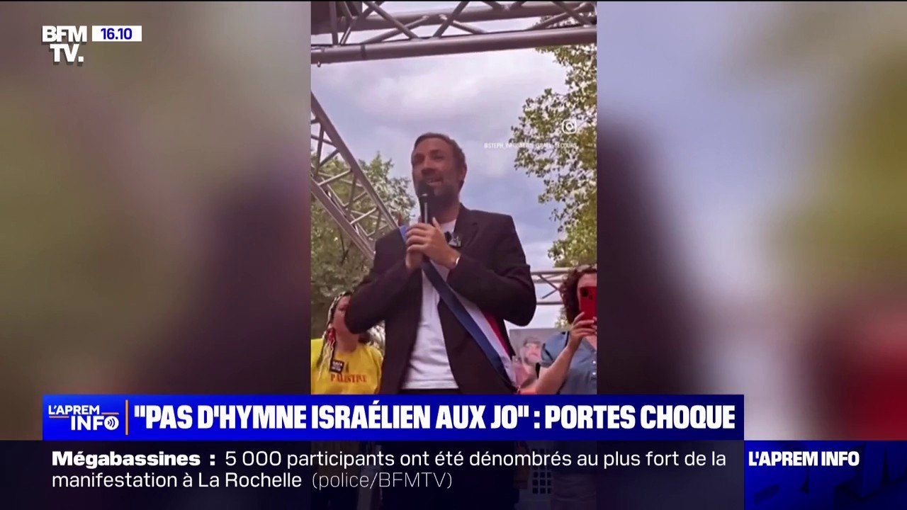 "Les sportifs israéliens ne sont pas les bienvenus aux Jeux olympiques à Paris", selon Thomas Portes (LFI), l'Organisation juive européenne compte porter plainte