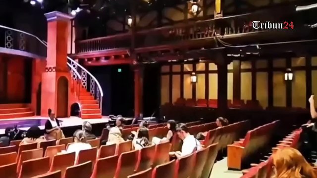 First Folio kumpulan karya Shakespeare, koleksi perpustakaan Folger Shakespeare di Washington, DC