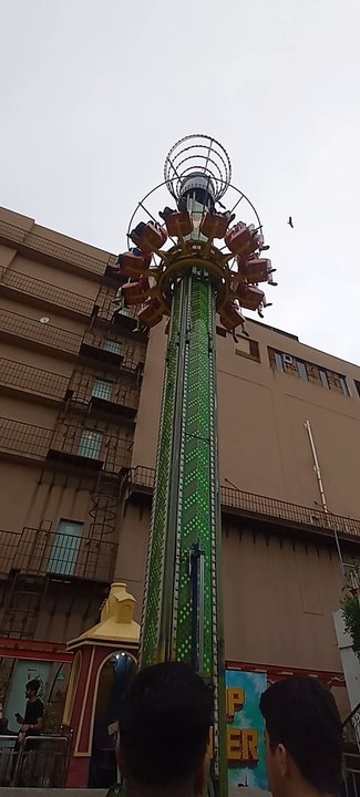 Scary ride