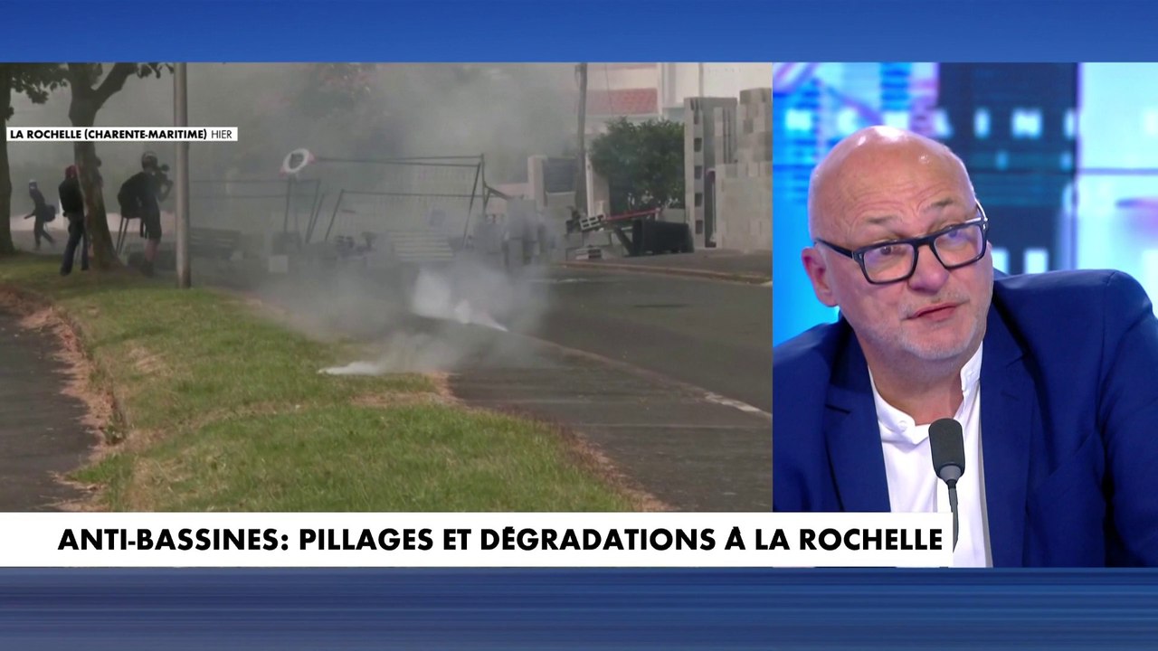 Philippe Guibert : «Les black blocs étaient moins nombreux qu'à Sainte-Soline»