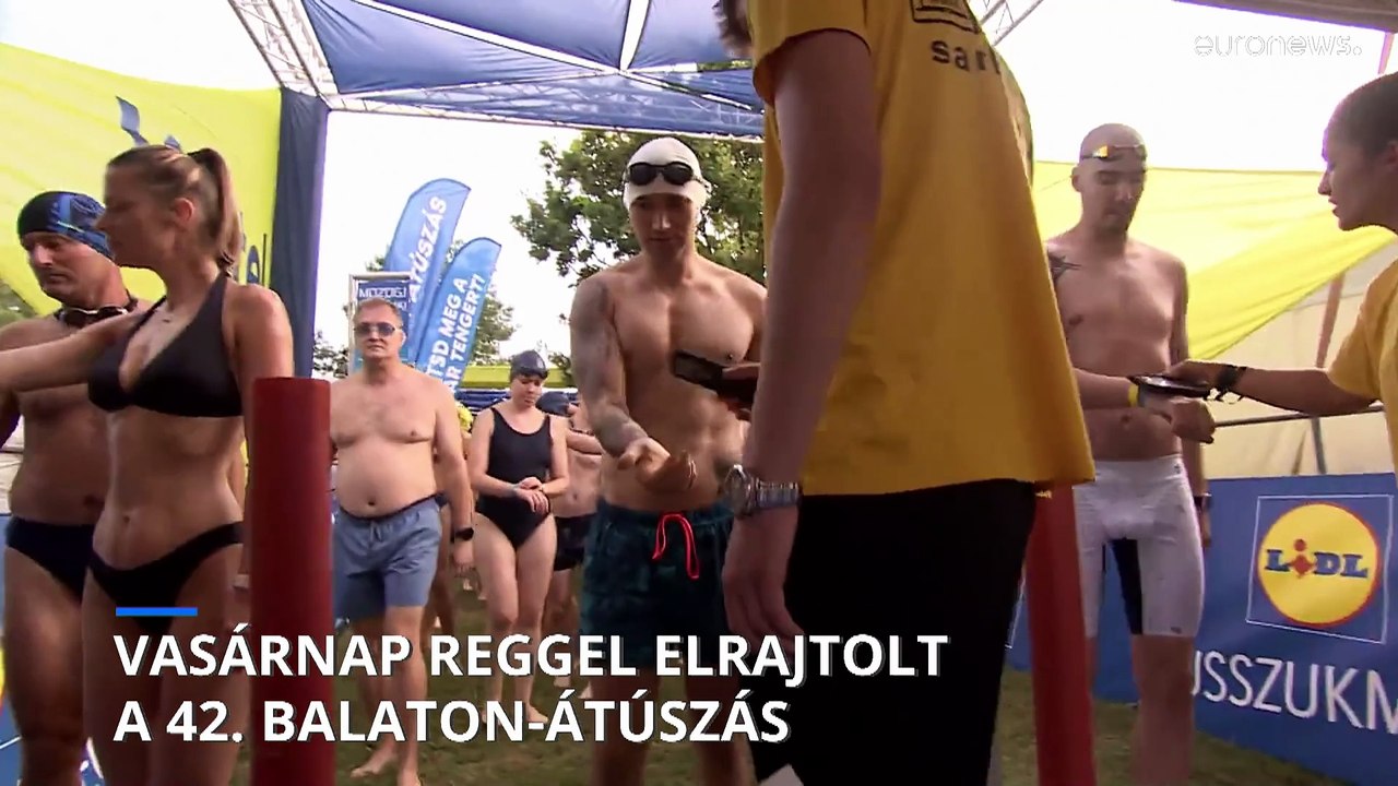Több mint 11 ezren a Balaton-átúszáson