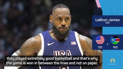 USA 'let their guard down' in narrow win over South Sudan - coach Kerr