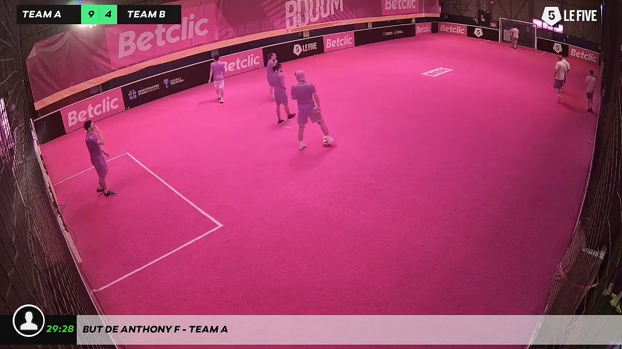 But de Anthony F - Team A