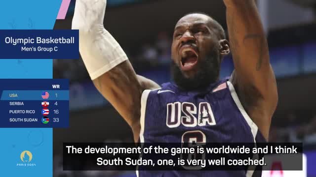 USA is playing catch up ahead of Olympics - LeBron