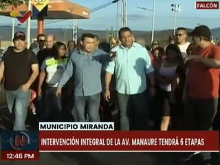 Falcón | Gobierno regional entregó la primera fase de modernización de la Av. Manaure de Coro
