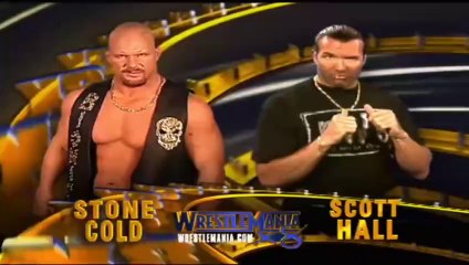 WWF WrestleMania X8 - Stone Cold Steve Austin vs Scott Hall