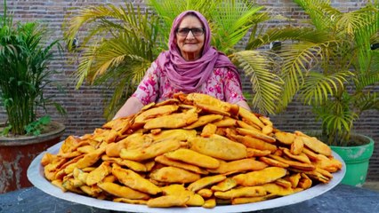 Food Recipe |  Batter Fried Eggplant | Grandma Cooking |