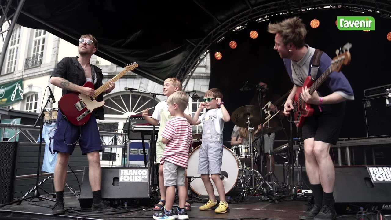 Aux Francos de Spa, la scène du piétonnier a trouvé son public