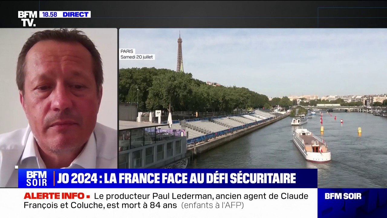 Sécurité des JO: "Tous les moyens sont mis en œuvre pour minimiser" les risques, affirme Eric Henry (Alliance Police nationale)
