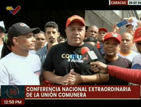 Caracas | Más de 100 comunas participaron en la 1era Conferencia Nacional Extraordinaria de la Unión Comunera