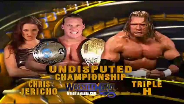 WWF WrestleMania X8 - Triple H vs Chris Jericho (Undisputed WWF Championship)