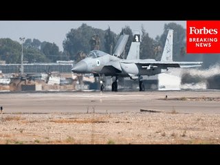 JUST IN: IDF Shares Footage Of Jets, Used In Saturday's Strike On Yemen, Taking Off