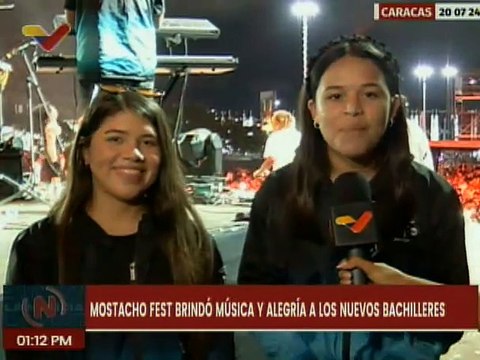 Nuevos bachilleres disfrutaron del Mostacho Fest Bachiller 2024 en Caracas