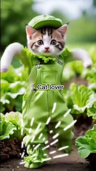 Ai dancing cat