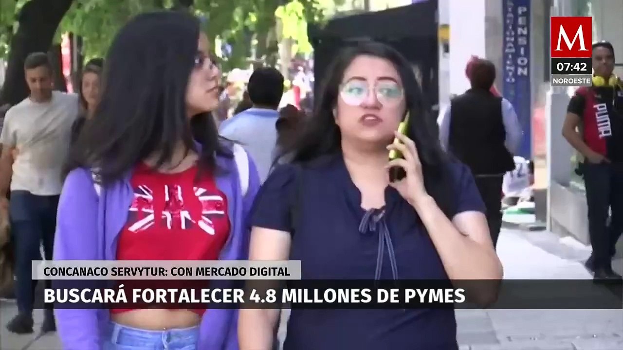 4.8 millones de Pymes serán fortalecidas con mercado digital: Concanaco Servytur