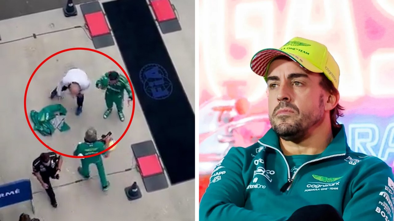 Fernando Alonso, piloto de F1 con Aston Martin,  explota en contra de Joe Bauer de la FIA
