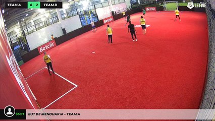 But de Menouar M - Team A