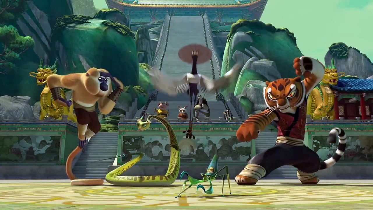 The Dragon Warrior Tournament _ Kung Fu Panda (2008) _ Family Flicks-(1080p)