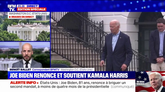 Joe Biden est un grand patriote : les démocrates réagissent au retrait de président sortant de la course à la Maison Blanche