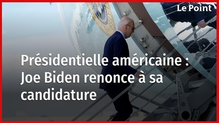 Download Video: Présidentielle américaine : Joe Biden renonce à sa candidature