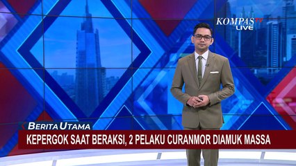 Tak Kapok Dipergoki Warga saat Beraksi, 2 Pelaku Curanmor Berakhir Diamuk Massa!