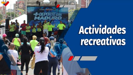 Deportes VTV | Actividad “+Deporte Con Maduro" celebra al niño en su día