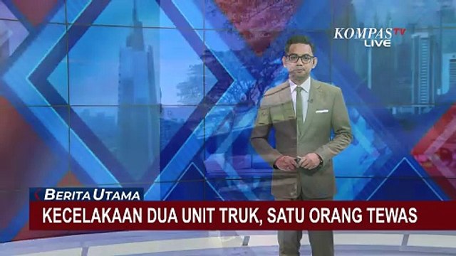 2 Truk Kecelakaan di Jalur Pantura Indramayu, 1 Korban Tewas dan 6 Luka-Luka