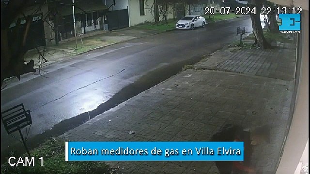 Roban medidores de gas en Villa Elvira